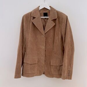 Women's Suede Leather Jacket